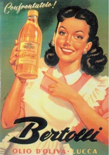 Bertolli Olive Oil Advertising - 1900