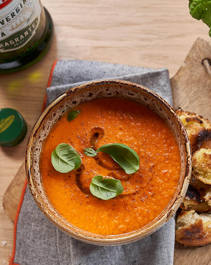 Tomato Soup with Olive Oil