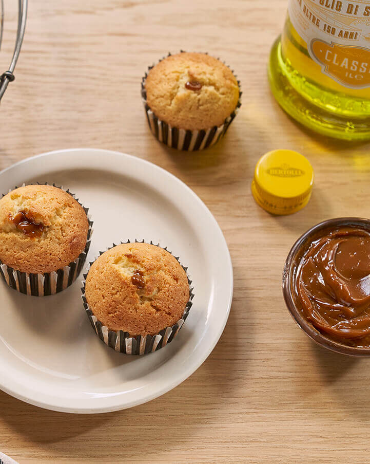 Dulce De Leche and Muffins with Olive Oil